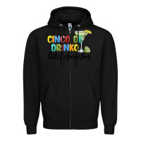 Black cinco de drinko bitchchoahos Zipper Hoodie - JahusDesignShop