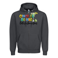 Smoke cinco de drinko bitchchoahos Zipper Hoodie - JahusDesignShop