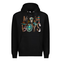 Black mom of boys Premium Hoodie - RacoonDesign