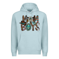 Blue Mist mom of boys Premium Hoodie - RacoonDesign
