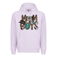 Lilac mom of boys Premium Hoodie - RacoonDesign
