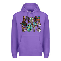 Purple mom of boys Premium Hoodie - RacoonDesign