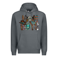 Rock mom of boys Premium Hoodie - RacoonDesign