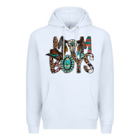 White mom of boys Premium Hoodie - RacoonDesign