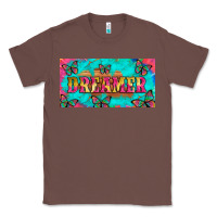 Chestnut dreamer with butterfly and tie dye  licance  plate Classic Tee - Artiststas