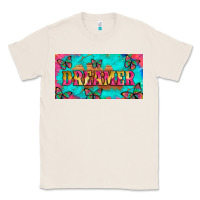 Natural dreamer with butterfly and tie dye  licance  plate Classic Tee - Artiststas