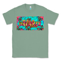 Sage dreamer with butterfly and tie dye  licance  plate Classic Tee - Artiststas