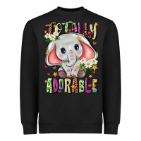 Black totally adorable Heavyweight Sweatshirt - JahusDesignShop