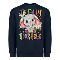Navy totally adorable Heavyweight Sweatshirt - JahusDesignShop