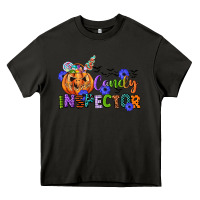 Asphalt candy inspector Heavy Core Tee - CowGirlArtShop
