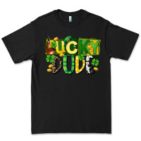 Black Lucky dude  St. Patrick's Day Premium Tee - CowGirlArtShop