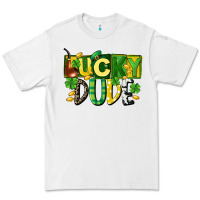 White Lucky dude  St. Patrick's Day Premium Tee - CowGirlArtShop