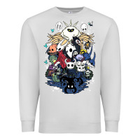 Dove Grey hollow knight fan art Premium Sweatshirt - linhVisuals