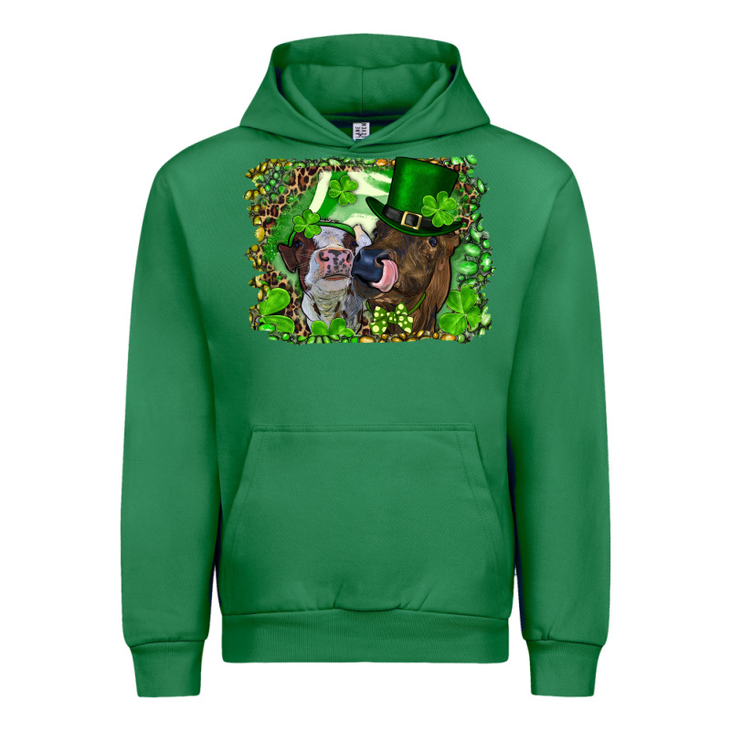 St. Patricks Day Heifers Urban Hoodie by RanaPortraitStore | Teevron