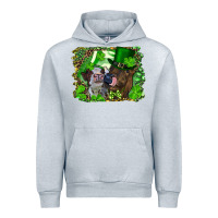 Heather Grey st. patricks day heifers Urban Hoodie - RanaPortraitStore
