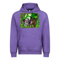 Tulip st. patricks day heifers Urban Hoodie - RanaPortraitStore