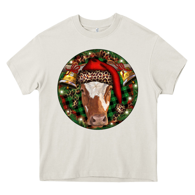 Longhorn Cow Christmas Heavy Core Tee by RanaPortraitStore | Teevron