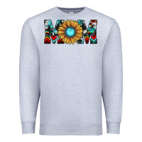 Heather Grey mom Premium Sweatshirt - JahusDesignShop
