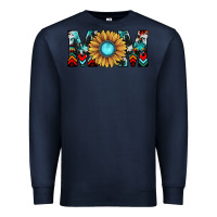 Navy mom Premium Sweatshirt - JahusDesignShop