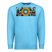 Ocean Blue mom Premium Sweatshirt - JahusDesignShop
