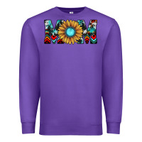 Purple mom Premium Sweatshirt - JahusDesignShop