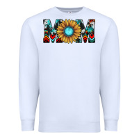 White mom Premium Sweatshirt - JahusDesignShop
