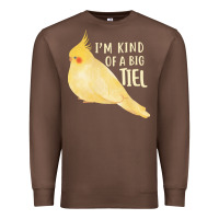 Chestnut cockatiel t  shirt i’m kind of a big tiel t  shirt Premium Sweatshirt - linhVisuals