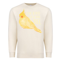 Sandshell cockatiel t  shirt i’m kind of a big tiel t  shirt Premium Sweatshirt - linhVisuals