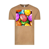 Vintage Camel Happy Easter Eggs Seamless Pattern Vintage Tee - BundleAndBundleShop