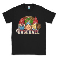 Black Baseball gnomies Classic Tee - HowdyJamesFarm