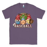 Lavender Baseball gnomies Classic Tee - HowdyJamesFarm