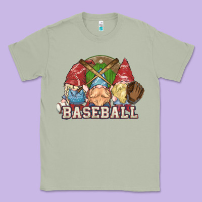 Baseball Gnomies Classic Tee Designed By Howdyjamesfarm