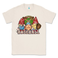 Natural Baseball gnomies Classic Tee - HowdyJamesFarm