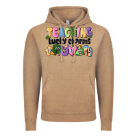 Vintage Coffee Teaching Lucky Charms Vintage Hoodie - CowhideDigitalArt