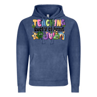 Vintage Denim Teaching Lucky Charms Vintage Hoodie - CowhideDigitalArt