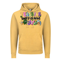 Vintage Mustard Teaching Lucky Charms Vintage Hoodie - CowhideDigitalArt