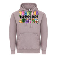 Vintage Zinc Teaching Lucky Charms Vintage Hoodie - CowhideDigitalArt