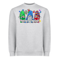 Heather Grey autism gnome Heavyweight Sweatshirt - JahusDesignShop