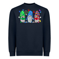 Navy autism gnome Heavyweight Sweatshirt - JahusDesignShop