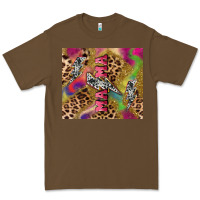 Cacao Colorful leopard lightning bolt tumbler mother's Premium Tee - HowdyJamesFarm