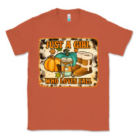 Copper just a girl who loves fall cowhide background Classic Tee - Jasminsmagicworld