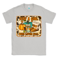 Moon Dust just a girl who loves fall cowhide background Classic Tee - Jasminsmagicworld