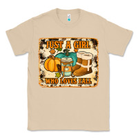 Mushroom just a girl who loves fall cowhide background Classic Tee - Jasminsmagicworld