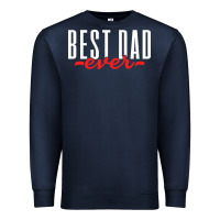 Navy fathers day t  shirt father's day dad vintage t  shirt Premium Sweatshirt - linhVisuals