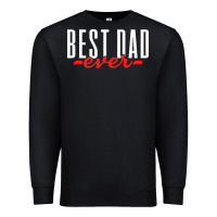 Black fathers day t  shirt father's day dad vintage t  shirt Premium Sweatshirt - linhVisuals