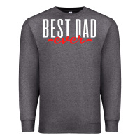 Charcoal Heather fathers day t  shirt father's day dad vintage t  shirt Premium Sweatshirt - linhVisuals