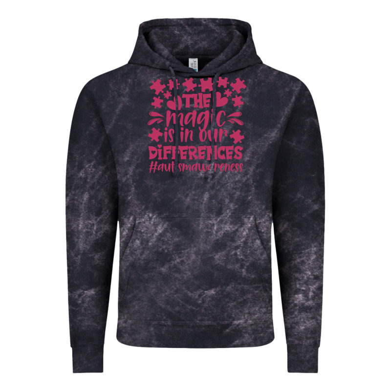 The Magic Is In Our Diference Vintage Hoodie by CowhideDigitalArt | Teevron