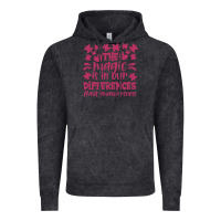 Vintage Black the magic is in our diference Vintage Hoodie - CowhideDigitalArt