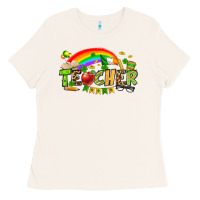 Bone St. Patrick's Day Teacher Ladies Tee - OliviaCreatesArt
