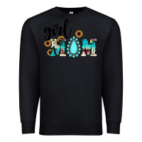 Black girl mom Premium Sweatshirt - JahusDesignShop